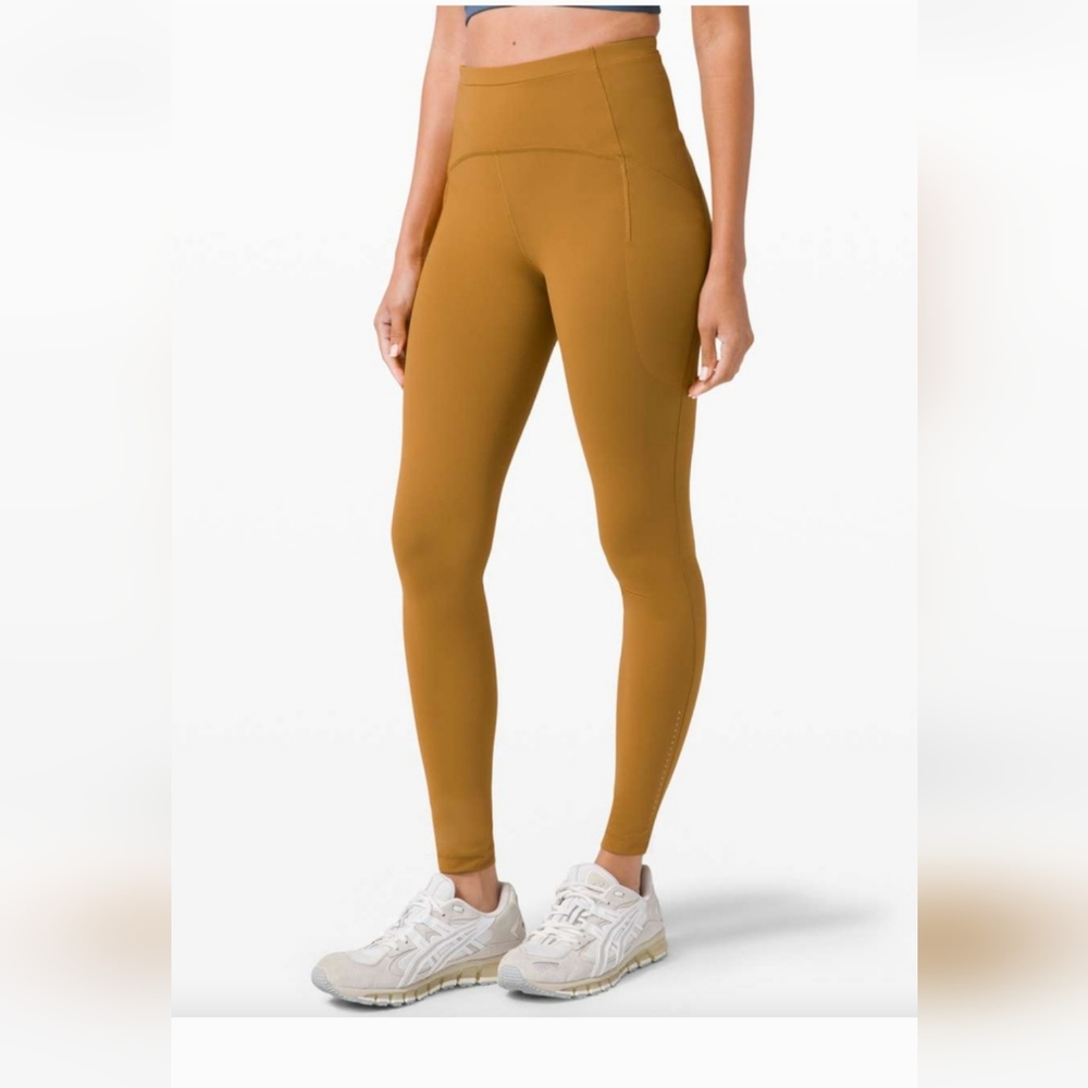 Lululemon Swift Speed High-Rise 28" Luxtreme Leggings Spiced Bronze